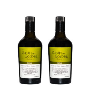 Dos botellas de Aceite Oliva Virgen Extra Cortijo de Gorbea